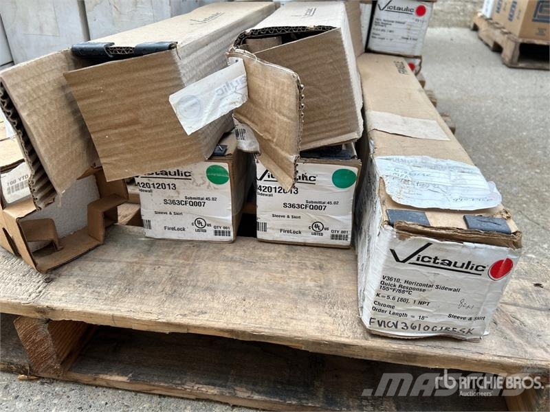 Quantity of Victaulic Valves And Sprinkler Heads ( Construction - Autres