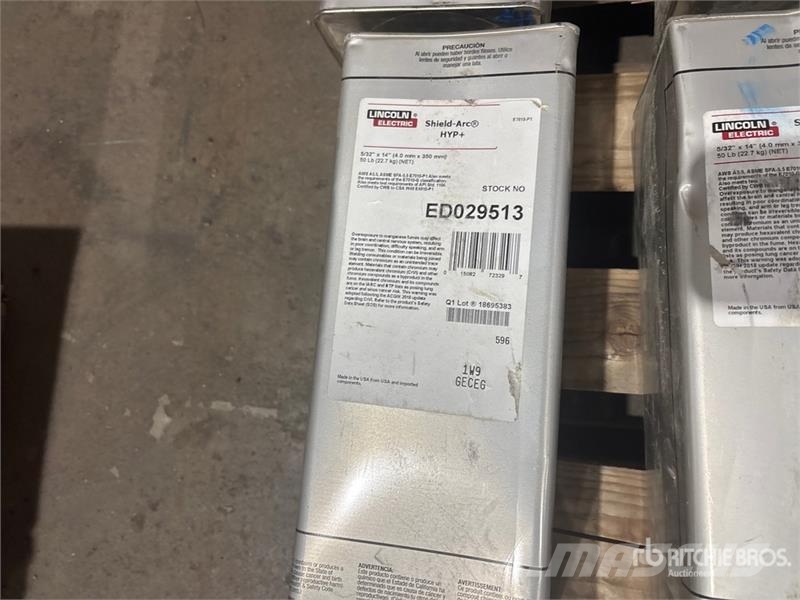 Quantity of Welding Rods (Unused) Lauksaimniecība- Citi