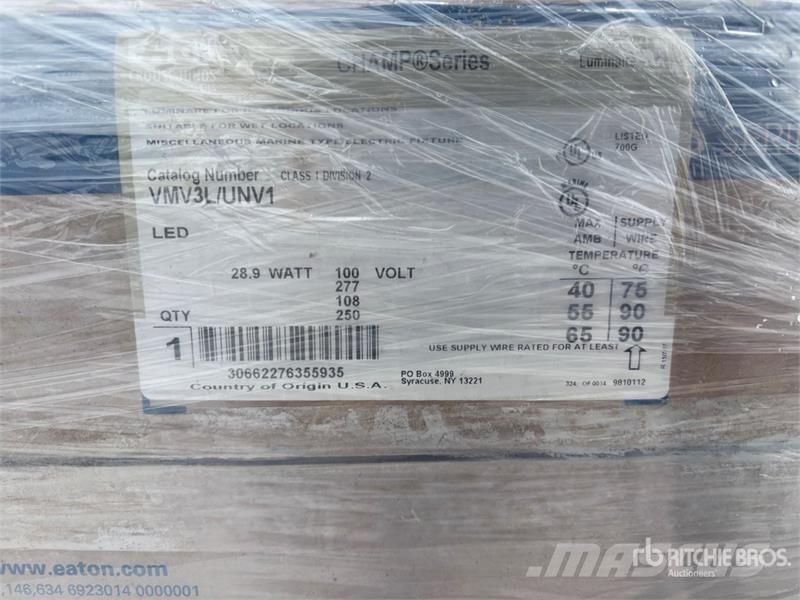Quantity of Work Lights معدات البناء - غير ذلك