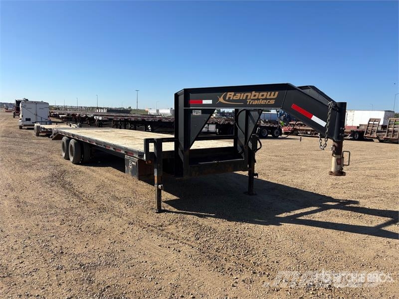 Rainbow 30 ft T/A Gooseneck Equipment Trailer Vehicle transport trailers