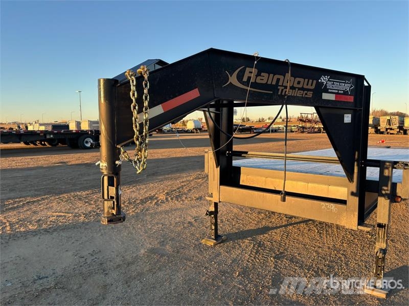 Rainbow 30 ft Tri/A Gooseneck Equipment Trailer Biltransporter henger