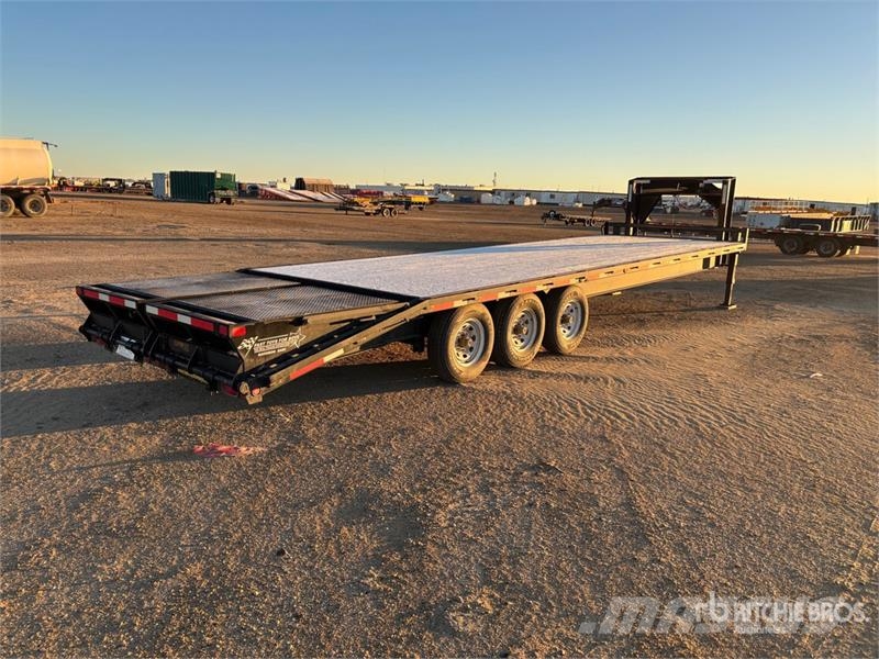 Rainbow 30 ft Tri/A Gooseneck Equipment Trailer Biltransporter henger