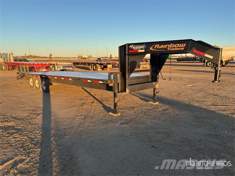 Rainbow 30 ft Tri/A Gooseneck Equipment Trailer Biltransporter henger