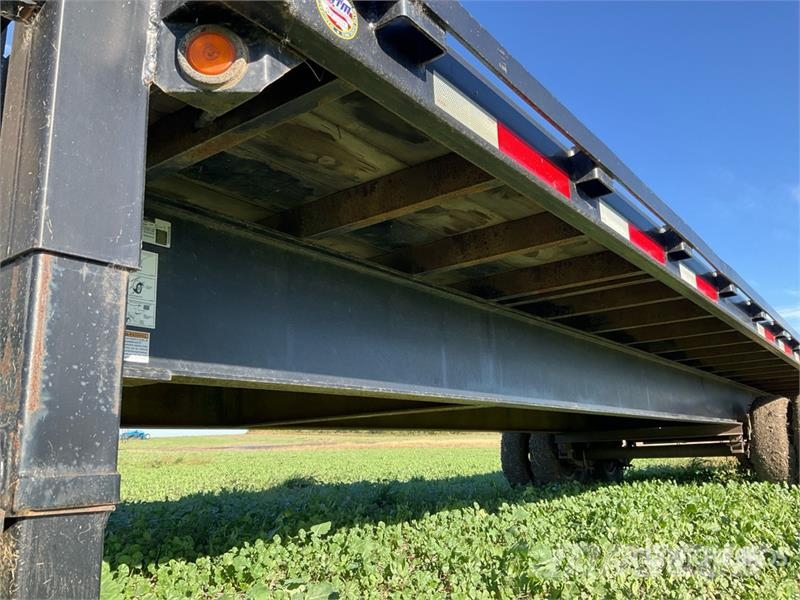 Rainbow Express 20000 lb 30 ft T/A Gooseneck Flatbed Trail مقطوروات مسطحة/مفصلية الجوانب