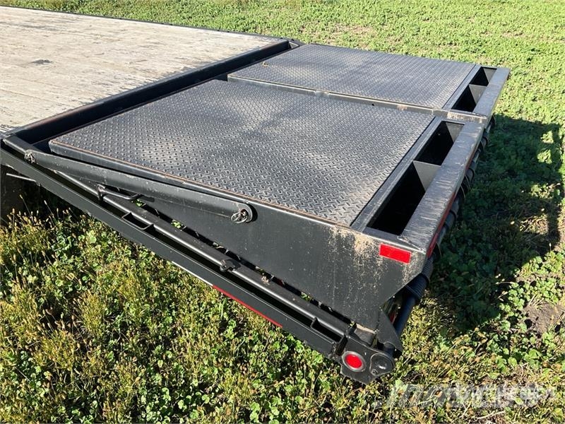 Rainbow Express 20000 lb 30 ft T/A Gooseneck Flatbed Trail مقطوروات مسطحة/مفصلية الجوانب