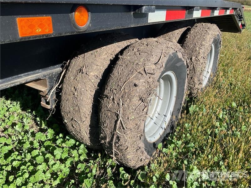 Rainbow Express 20000 lb 30 ft T/A Gooseneck Flatbed Trail مقطوروات مسطحة/مفصلية الجوانب