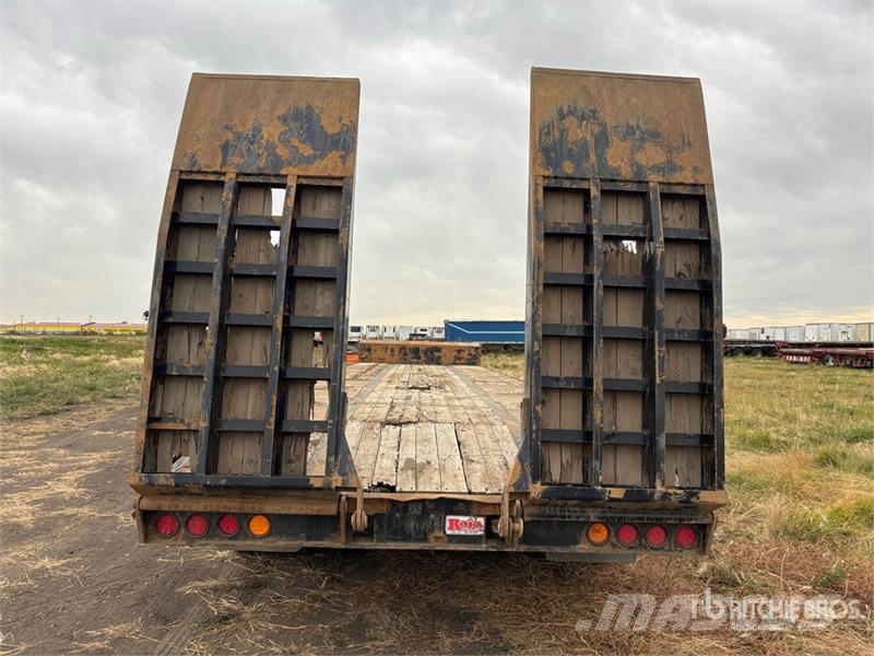 Raja 51 ft Tri/A Step Deck Trailer Nizki nakladalci