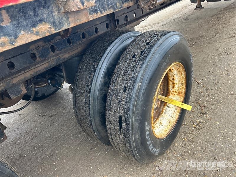  Raja 53 ft Tri/A Flatbed Trailer Pick up/Prelata