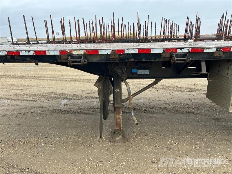  Raja 53 ft Tri/A Flatbed Trailer Pick up/Prelata