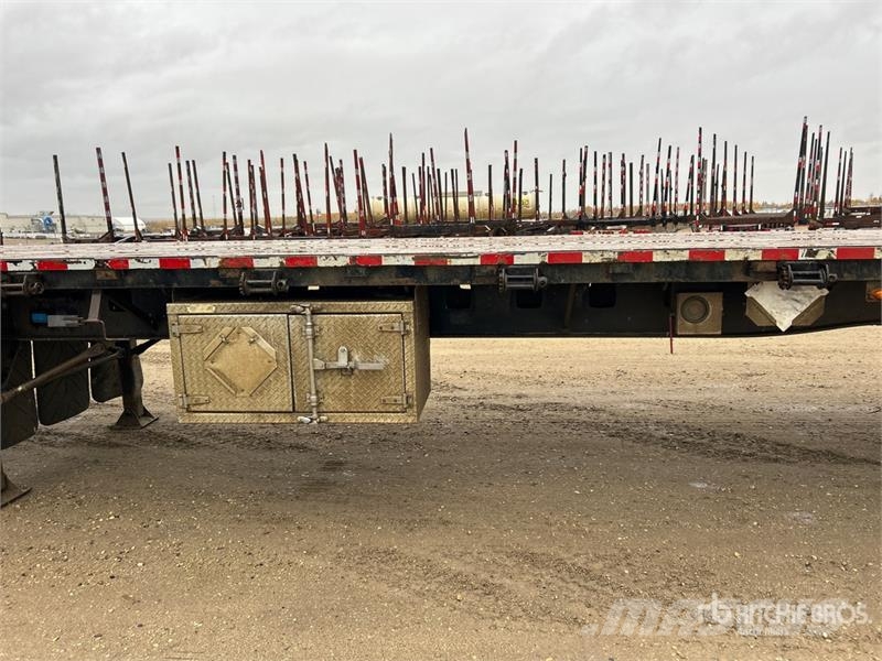  Raja 53 ft Tri/A Flatbed Trailer Pick up/Prelata