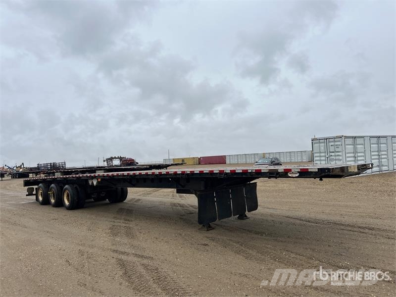  Raja 53 ft Tri/A Flatbed Trailer Pick up/Prelata
