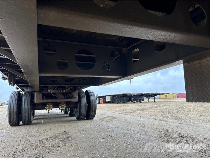  Raja 53 ft Tri/A Flatbed Trailer Pick up/Prelata