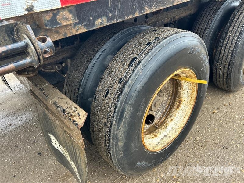  Raja 53 ft Tri/A Flatbed Trailer Pick up/Prelata