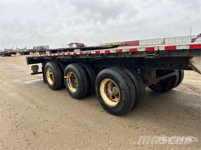  Raja 53 ft Tri/A Flatbed Trailer Pick up/Prelata