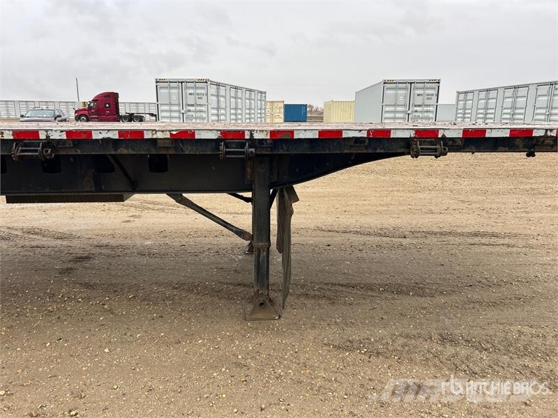  Raja 53 ft Tri/A Flatbed Trailer Pick up/Prelata