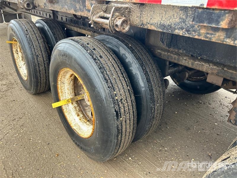  Raja 53 ft Tri/A Flatbed Trailer Pick up/Prelata