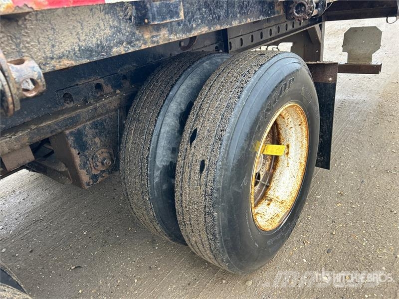 Raja 53 ft Tri/A Flatbed Trailer Pick up/Prelata