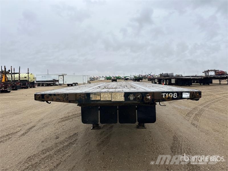  Raja 53 ft Tri/A Flatbed Trailer Pick up/Prelata
