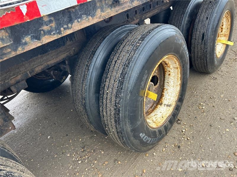  Raja 53 ft Tri/A Flatbed Trailer Pick up/Prelata
