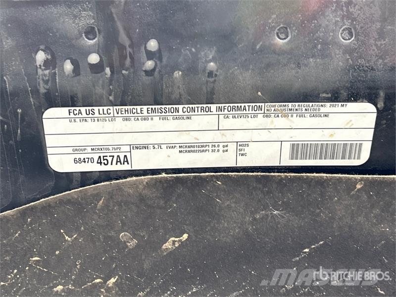 RAM 1500 Autre fourgon / utilitaire