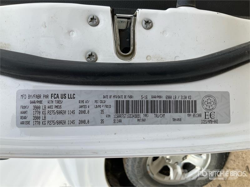 RAM 1500 Otras furgonetas