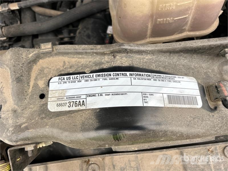 RAM 2500 Pro master Cargo Van Transporterek