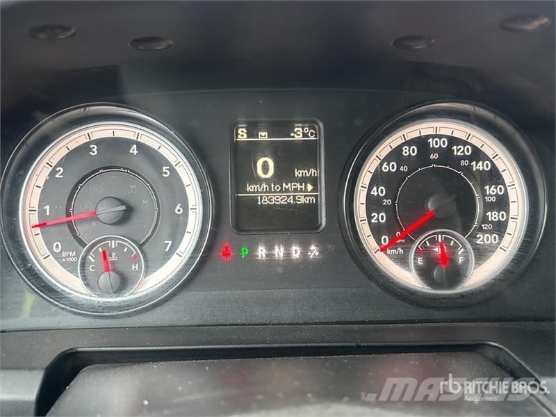 RAM 5500 Kabine i unutrašnjost