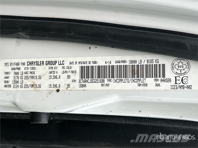 RAM 5500 4000 L 4x4 Pressure Truck Other trucks