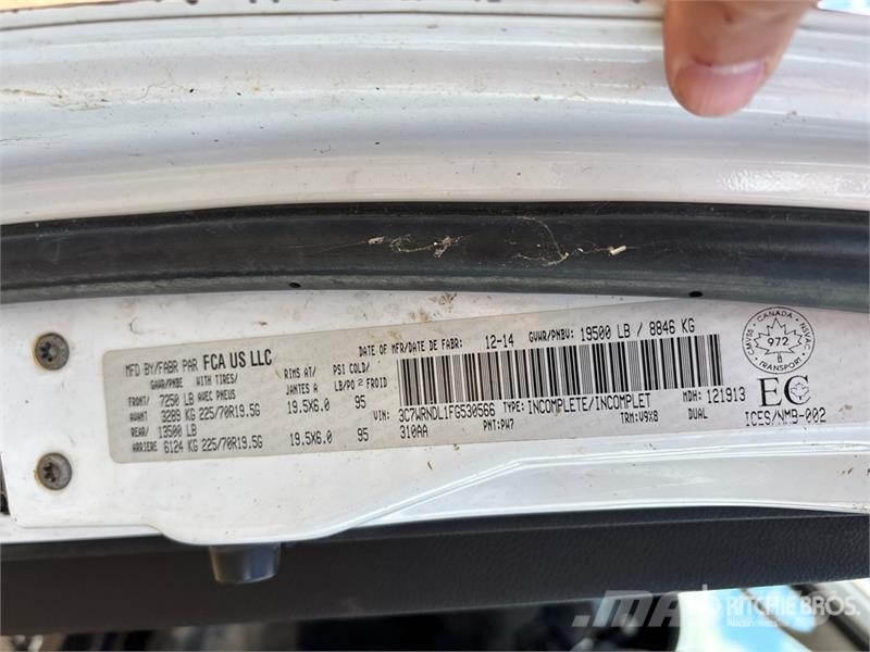 RAM 5500 4000 L 4x4 Pressure Truck Andere Fahrzeuge