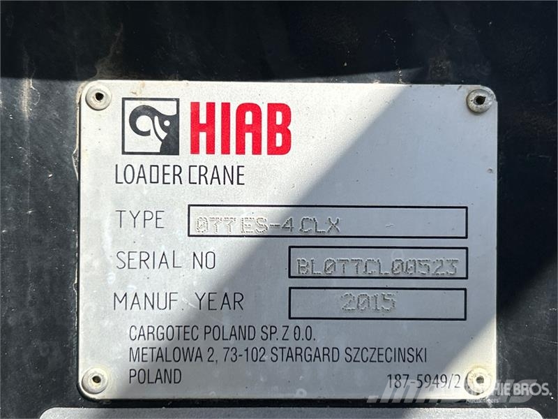 RAM Hiab 077ES4CLX 2800 kg Knuckle Boom on  Ram 5500 4 شاحنات الرافعات