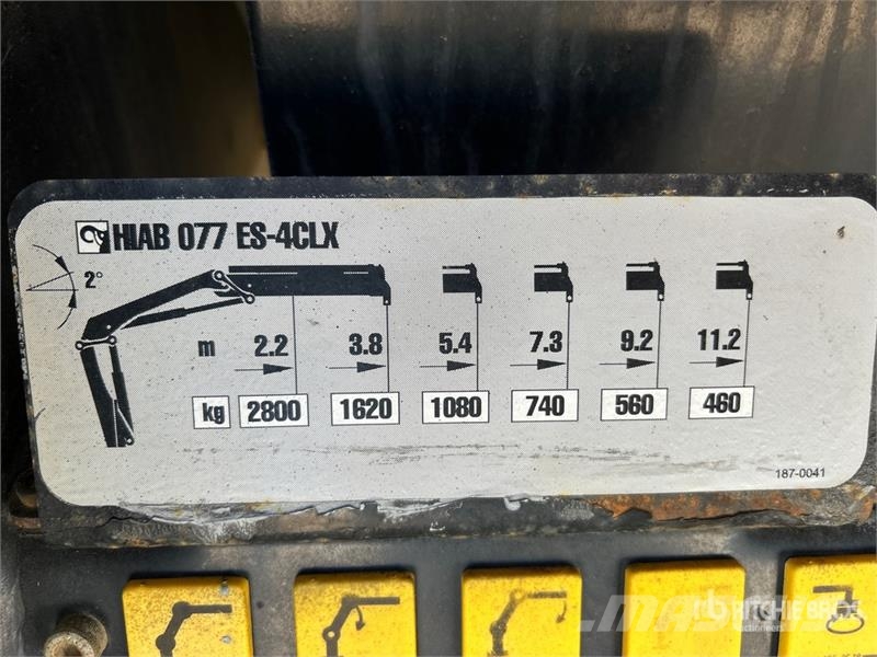 RAM Hiab 077ES4CLX 2800 kg Knuckle Boom on  Ram 5500 4 شاحنات الرافعات