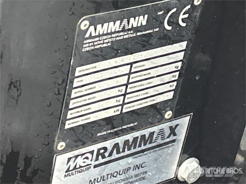 Rammax 1575 Trench Compactor Erdbauwalzen