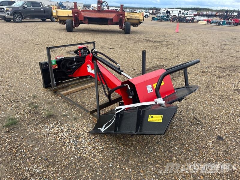 Raytree RABC44 44 in Articulating Skid Steer Brush Mounted and trailed mowers