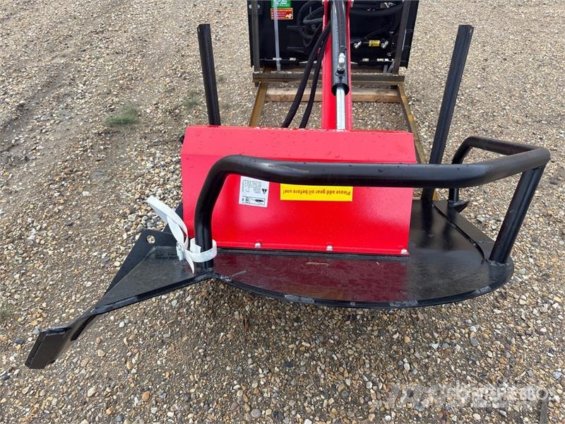 Raytree RABC44 44 in Articulating Skid Steer Brush Mounted and trailed mowers