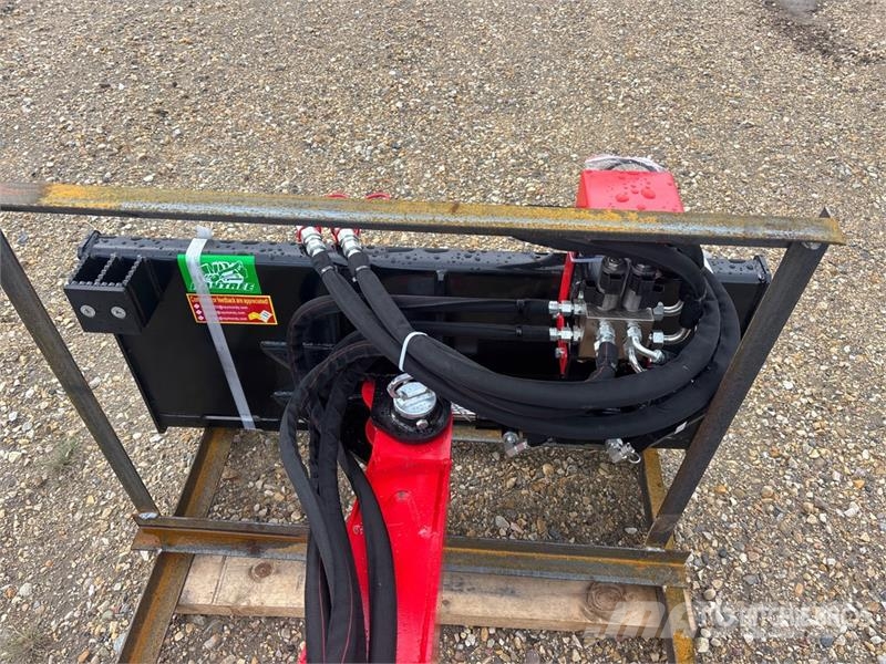 Raytree RABC44 44 in Articulating Skid Steer Brush Mounted and trailed mowers