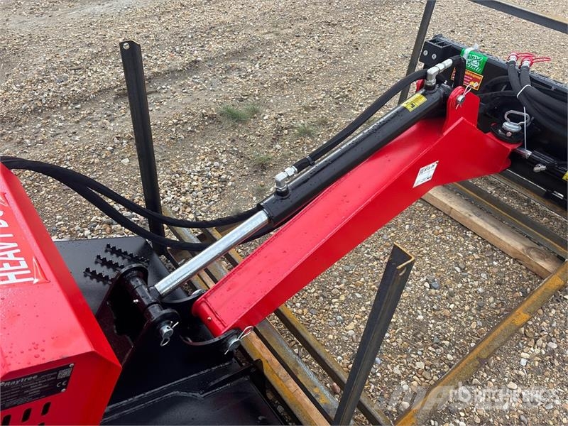 Raytree RABC44 44 in Articulating Skid Steer Brush Mounted and trailed mowers