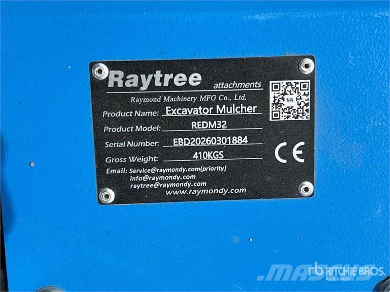  Raytree REDM32 32 in Excavator Mulcher Drugi deli