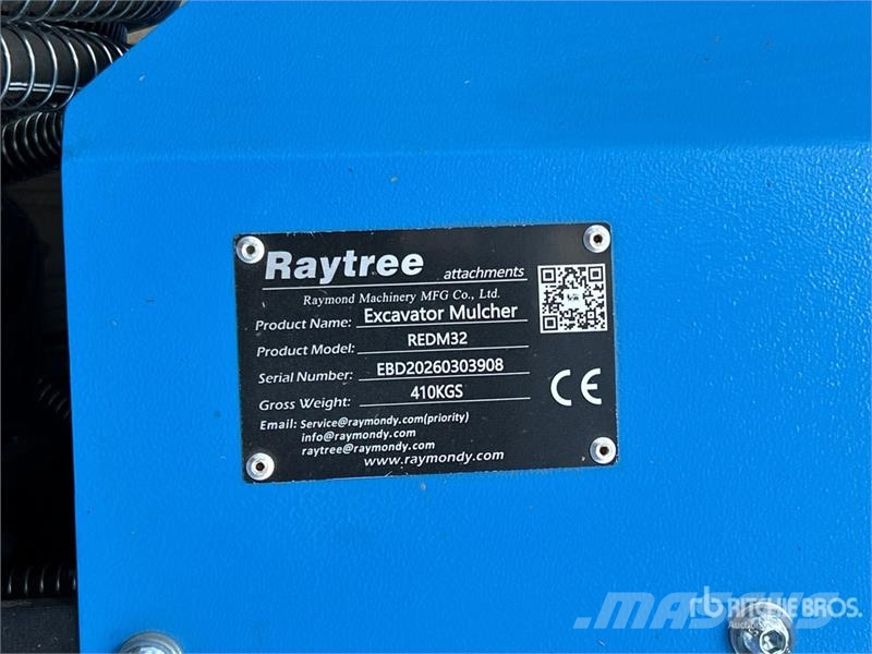 Raytree REDM32 32 in Excavator Mulcher Drugi deli