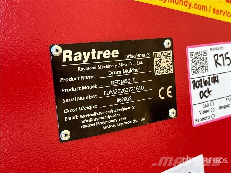  Raytree REDM50L 50 in Excavator Mulcher - Fits Cat Other components