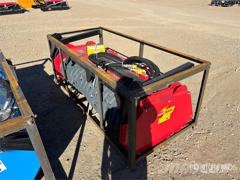 Raytree RMBD72ST 72 in Drum Skid Steer Mulcher (Un Skogsfräsar