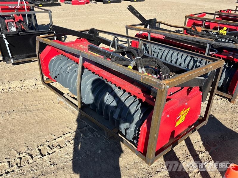 Raytree RMBD72ST 72 in Drum Skid Steer Mulcher (Un Skogsfräsar