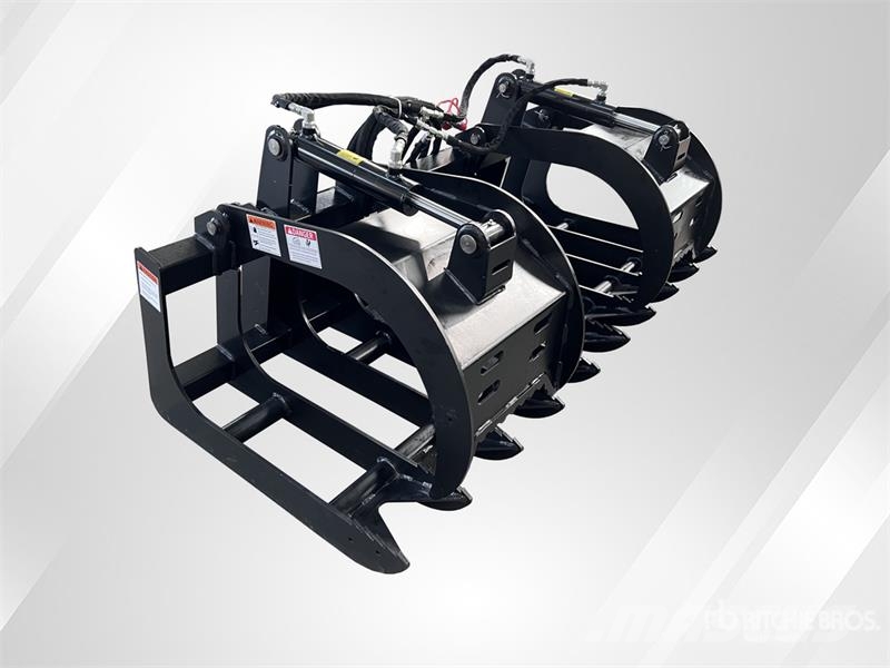  Raytree RMBG72 72 in Root Skid Steer Grapple (Unus 抓斗