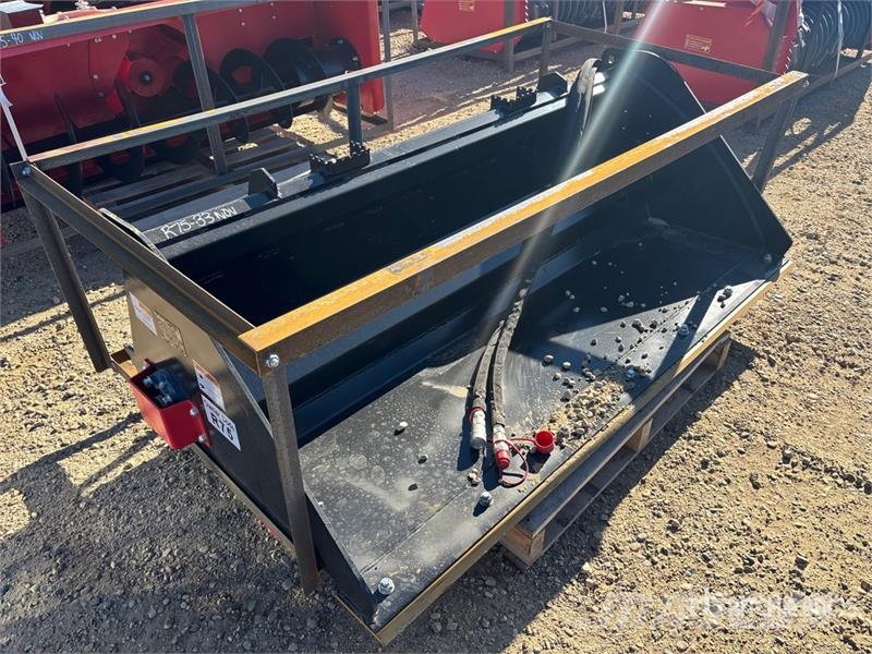  Raytree RMRB72 72 in Power Rake Skid Steer Bucket  バケット