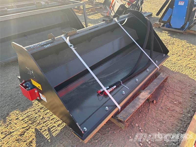 Raytree RMRB72 72 in Power Rake Skid Steer Bucket Buckets
