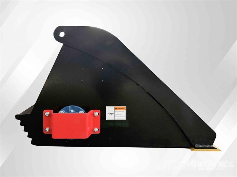 Raytree RMRB72 72 in Power Rake Skid Steer Bucket Baldes