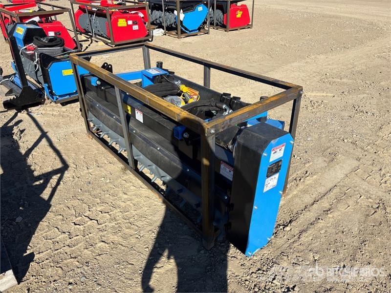  Raytree RMSC78 78 in Skid Steer Power Rake (Unused 耙與翻草機