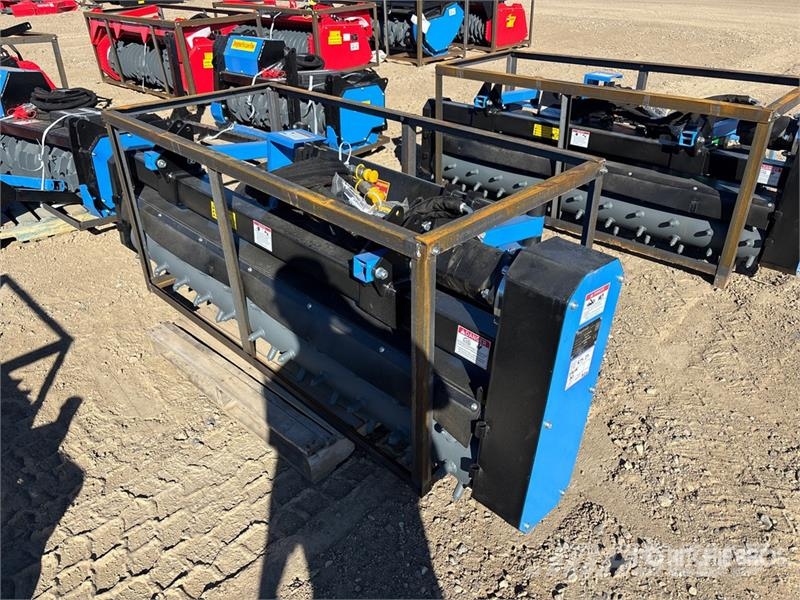 Raytree RMSC78 78 in Skid Steer Power Rake (Unused 耙與翻草機