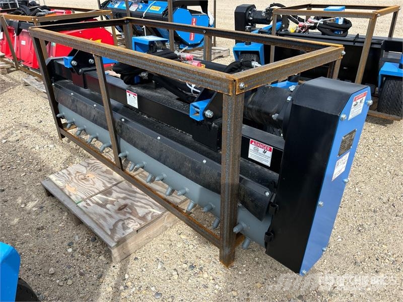 Raytree RMSC78 78 in Skid Steer Power Rake (Unused Rakes and tedders