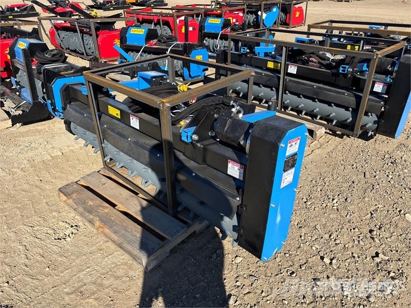 Raytree RMSC78 78 in Skid Steer Power Rake (Unused 耙與翻草機