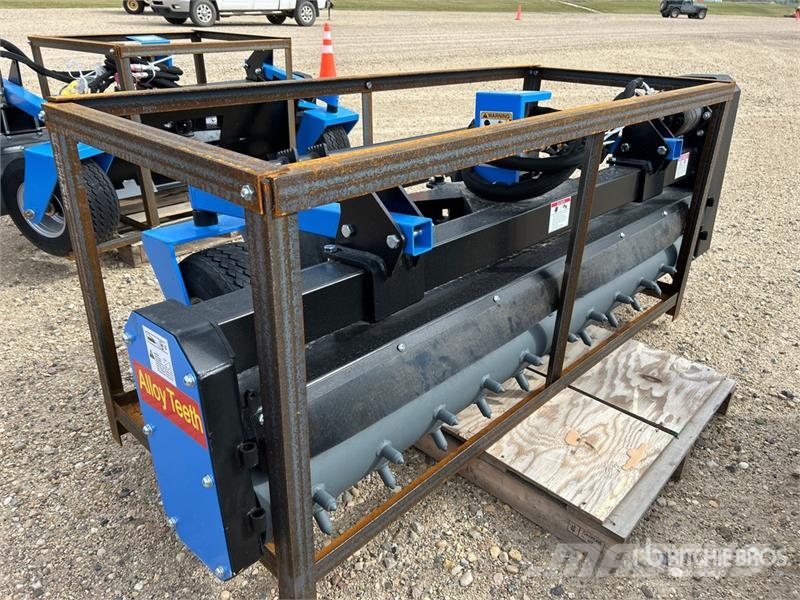 Raytree RMSC78 78 in Skid Steer Power Rake (Unused Rakes and tedders